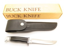Vintage 1972-86 Buck 105 Pathfinder 3 Three Liner USA Fixed Blade Hunting Knife picture