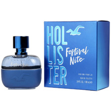 Hollister Festival Nite by Hollister 3.4 oz EDT Cologne for Men Brand New In Box picture