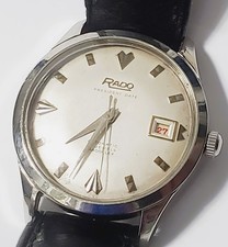 1960s ~ Rado President Date Automatic 17j Men's Watch ~ Rado Band ~ Running picture