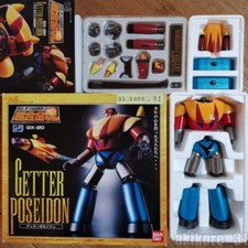 Tamashii Nations Gx-20 Getter Poseidon Soul of Chogokin Action Figure Bandai picture