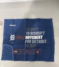 Detroit Tigers MLB Blue Rally Towel Built Different For Detroit picture