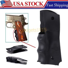 For PG1911-1 Grip Wraparound Rubber Government Finger Groove Grip Insert picture