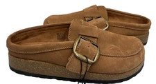 Sonoma Women's Neesha Suede Comfort Mule Clogs Brown Size:9.5 118Y picture