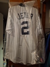 COMBO - Jeter New York Yankees Original Vintage Majestic Jersey & Cap - XL NWT picture