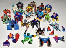 Lot of 19 Z-Bots + Partial Figures Vintage 1990s Galoob Micro Machines ZBots picture