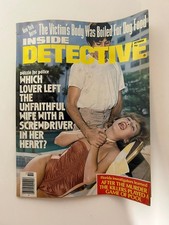 Inside Detective Magazine October 1979 True Crime Pulp Vintage picture