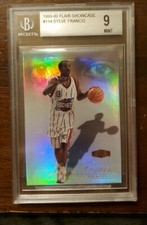 Steve Francis 99-00 Flair Showcase Graded BGS 9 Mint  picture