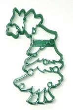 GRINCH WHOVILLE LEANING CHRISTMAS TREE DETAILED HOLIDAY COOKIE CUTTER USA PR4520 picture