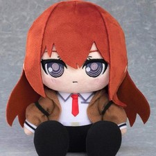 Anime Steins Gate Makise Kurisu Plush Doll Stuffed Toys Throw Pillow Gift 19cm picture