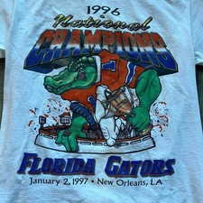 Remake 1996 Florida Gators Champions Football White T shirt Unisex HN7648 picture