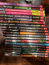 R.L. Stine Goosebumps HorrorLand Paperback Book Lot, English, Scholastic picture