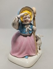 Vintage 1950s Little Bo Peep Ceramic Planter picture