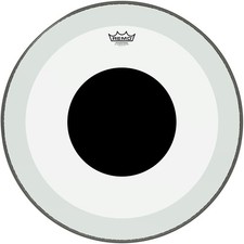 Remo Powerstroke 3 Clear Bass Drum Head with Black Dot 22 in. picture