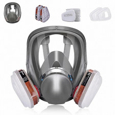 Full Face Respirаtor Reusable, Cover Organic Vapor Anti-fog Mask Full Face Cover picture
