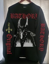 Bathory Venom Celtic MODERN ON PREMIUM HEAVYWEIGHT LONG SLEEVE  T SHIRT picture