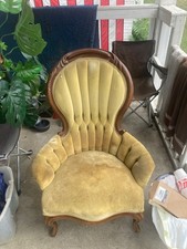antique parlor chair picture