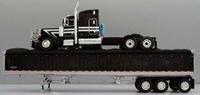 2025 DCP 1:64 *BLACK & WHITE* Peterbilt 379 63