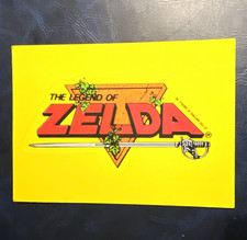 Topps Top Secret Tips The Legend of Zelda Sticker Card #10 Double Dragon Link picture