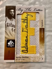 2011-12 SP Authentic Adrian Dantley By the Letter  atch Auto #/50 Fighting Irish picture