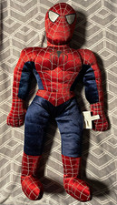 Vintage 2002 Spiderman 30in plush picture