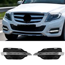 1 Pair LED DRL Daytime Running Lights Fog Lamps For Benz GLK250 GLK350 2013-2016 picture