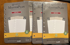 4 Packs New Sealed Franklin Covey Master Plan Classic Lined 5.5”X8.5” 7 Habits picture