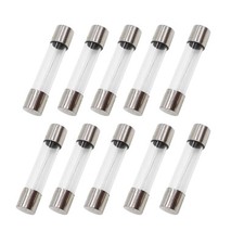 10Pcs 6A FAST Blow Fuse F6AL250V 6x30mm 6 Amp Fast Acting 250V Quick Blow picture