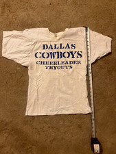 Vintage Dallas Cowboys Cheerleader Tryouts T Shirt Small USA Southern Athletic picture
