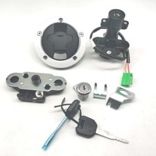 2 wires Ignition Switch Fuel Gas Cap Seat Lock Key Set For Suzuki GSX250R 18-22 picture