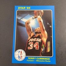 1984-85 Star - Nba Court Kings 5x7 Terry Cummings #37 picture