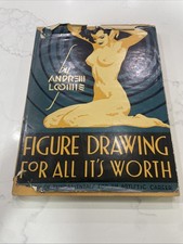 Vintage Andrew Loomis Figure Drawing For All It's Worth Hardcover Art Book picture
