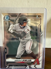 Topps 2021 Bowman Draft Chrome 1st Bowman Rookie Jordan Lawlar DBacks BDC-194 picture