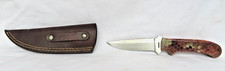 CUSTOM HAND MADE DAVE ARMOUR CUTLERY KNIFE DOUBLE EDGE 9 IN FIXED BLADE picture
