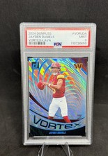 2024 Panini Donruss - Vortex Jayden Daniels #VOR-JDA Lava 02/10 (RC) picture