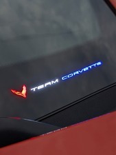 The Original C8 Corvette RGBW Team Corvette Windshield LED - Made in the USA picture