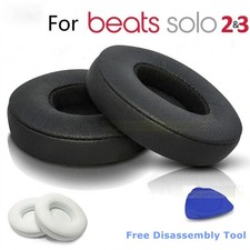 Replacement Ear Pads Cushion For Beats by Dr Dre Solo 2 Solo 3 Wireless/Wired picture