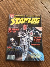 STARLOG # 22 SCI-FI MAGAZINE 1979 JAMES BOND 007 MOONRAKER ALIEN DON MAITZ ART picture