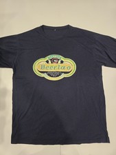 Beerlao Beer Logo Graphic Breweriana T-Shirt, Black Brewery Collectible Tee Sz L picture