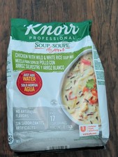 4 Pack Knorr Professional Soup du Jour Chicken with Wild and White Rice Soup Mix picture