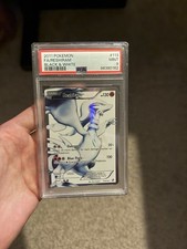 POKEMON RESHIRAM 113/114 BLACK & WHITE BASE ORIGINAL WHITE FULL ART 2011 PSA 9 picture