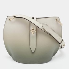 Furla Unica Mini GreenGrey Leather Crossbody Bag picture