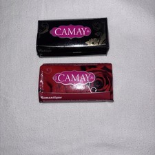 Camay Romantic & Vintage Beauty Soap Bars 80g Lot 2 Sealed Imported Rare picture