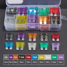 100pcs Car Automotive Medium Standard Fuses Auto Blade Fuse Assortment Kit APM picture