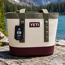 YETI Waterproof Easy Clean Women’s Tote Bag White/Olive/Wine Colors picture