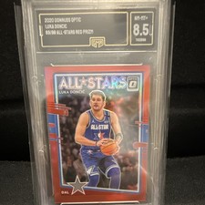 Panini 2020-21 Donruss Optic All-Stars Luka Dončić Red Prizm #4/99 picture