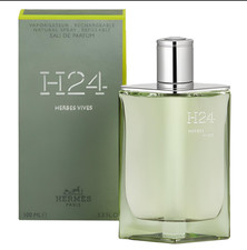 HERMES H24 HERBES VIVES EAU DE PARFUM REFILLABLE SPRAY FOR MEN 3.3 Oz / 100 ml picture