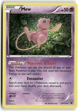 XY - Fates Collide #29/124 Mew Holo Rare picture