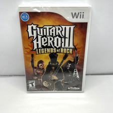 Guitar Hero III Legends of Rock (Nintendo Wii) Brand New Factory Sealed picture