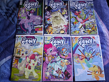 Lot Of 46 My Little Pony Friendship Is Magic Comics Mlp The Movie Art Gallery picture