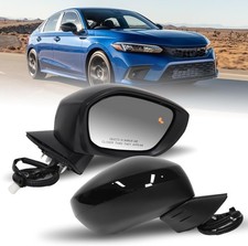 Driver Side Mirror for - HONDA CIVIC Sedan/Hatchback 7 Pins picture